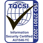 ISO 27001 certification mark